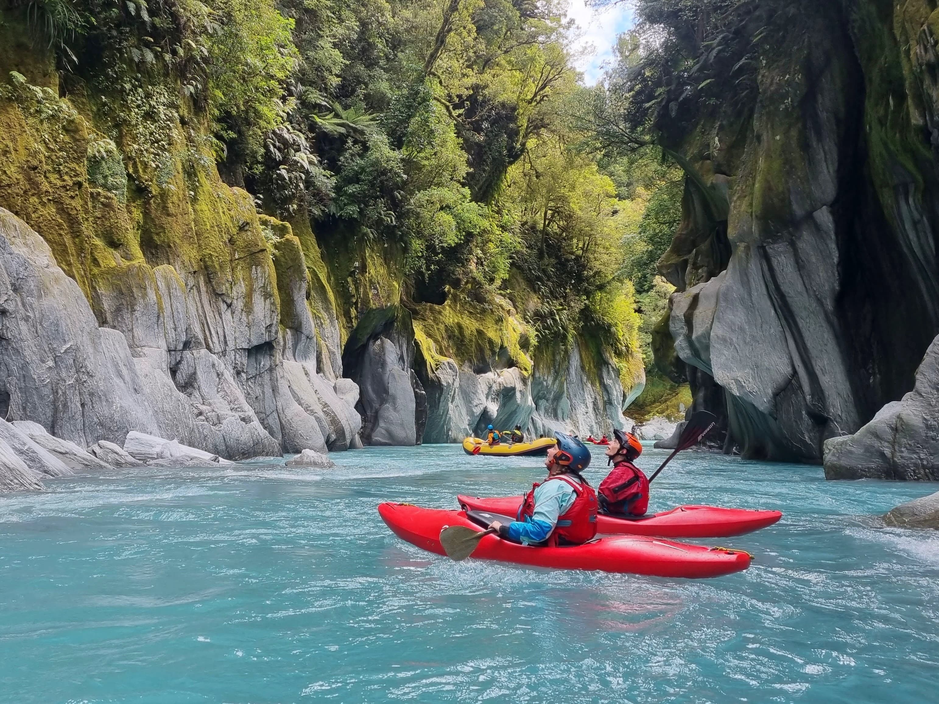 Kayaking in New Zealand